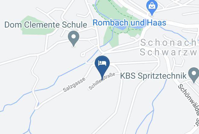 Schwarzwald Baar Kreis - Ferienwohnung Kaltenbach Maps