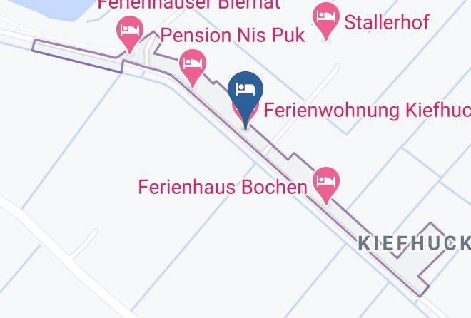 Nordfriesland - Ferienwohnung Kiefhuck Maps