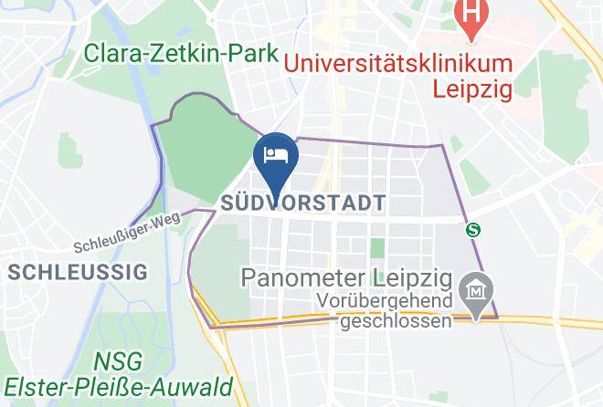 Leipzig - Ferienwohnung Kleindienst Maps