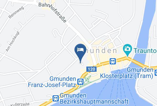 Gmunden - Ferienwohnung Kronegarten Maps
