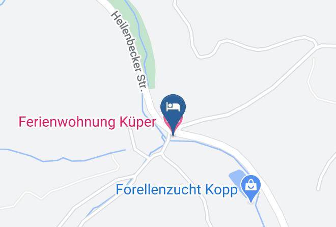 Ennepe Ruhr Kreis - Ferienwohnung Kuper Maps