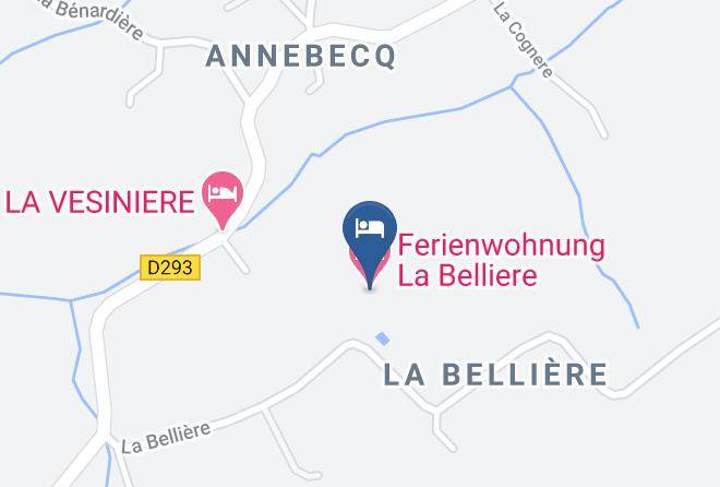 Calvados - Ferienwohnung La Belliere Maps