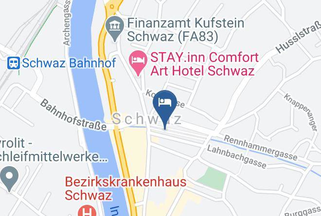 Schwaz - Ferienwohnung Lahnbachallee Schwaz Maps
