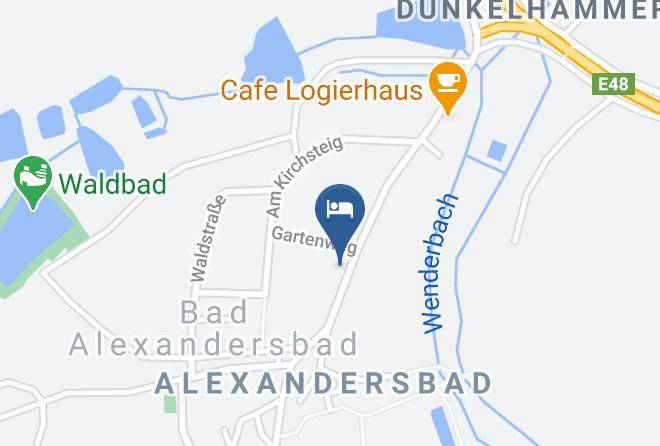 Wunsiedel - Ferienwohnung Landhaus Bruckner Maps