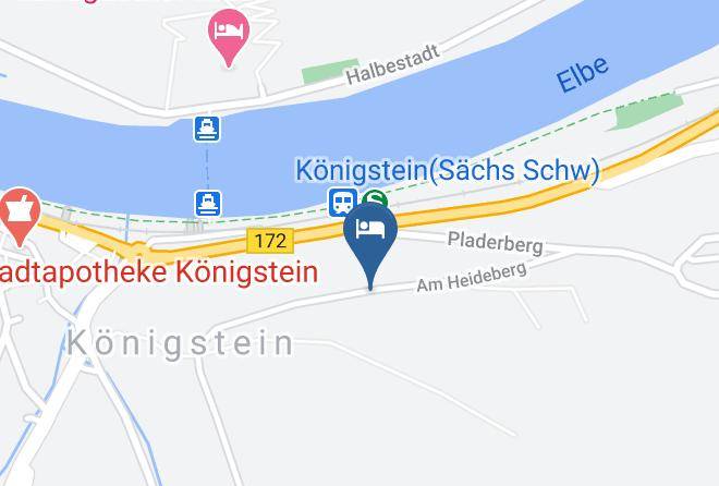 Sachsische Schweiz Osterzgebirge - Ferienwohnung Liliensteinblick Maps