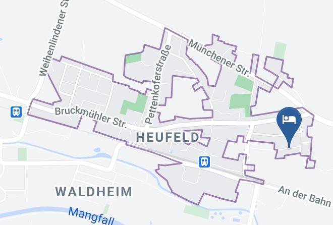 Rosenheim - Ferienwohnungen Lorenz Maps