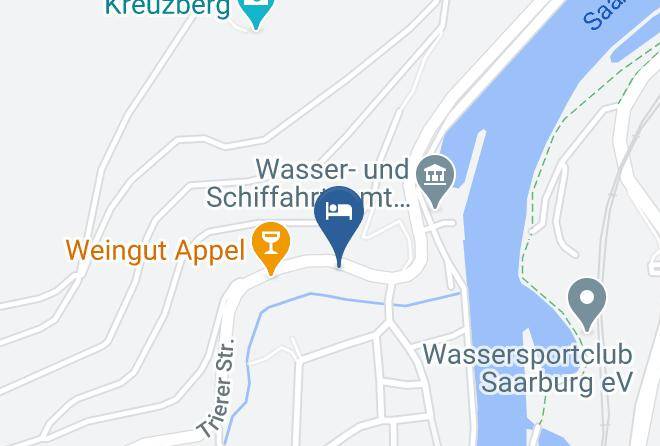 Trier Saarburg - Ferienwohnung Ludwig Maps