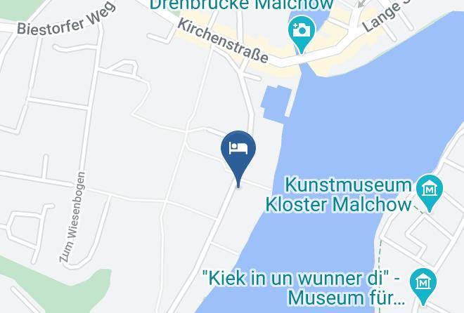 Mecklenburgische Seenplatte - Ferienwohnung Malchow See 7231 Maps