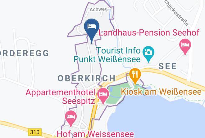 Ostallgau - Ferienwohnung Marlies Jakob Maps