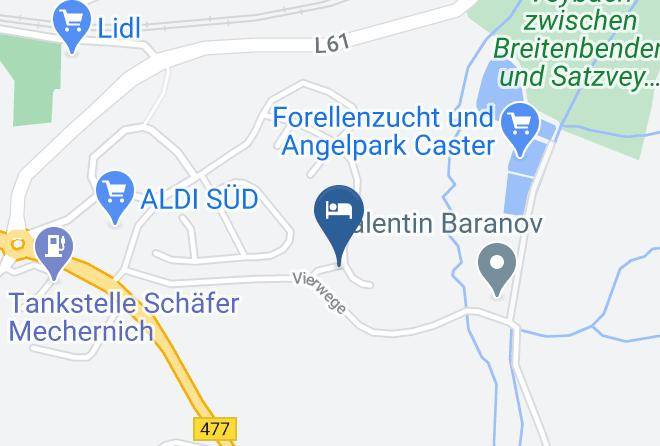 Euskirchen - Ferienwohnung Mechernich Eifel Maps