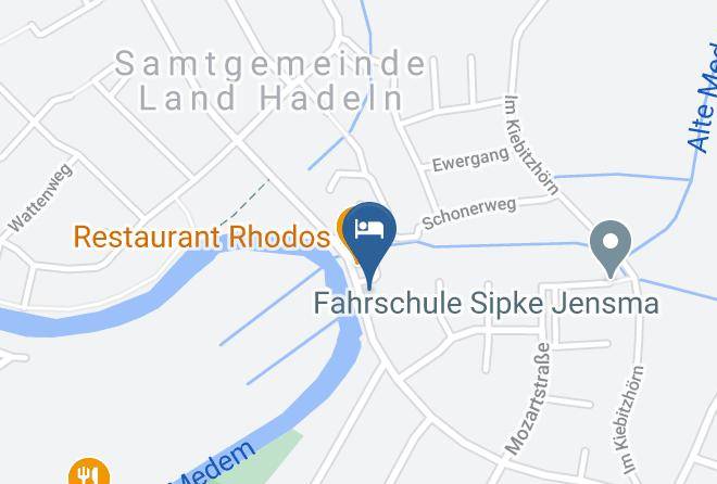 Cuxhaven - Ferienwohnung Medembogen Maps