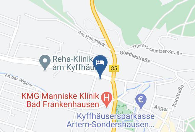 Kyffhauserkreis - Ferienwohnung Mulli Maps