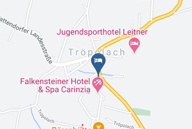 Hermagor - Ferienwohnung Nassfeld Haus Umschaden Maps
