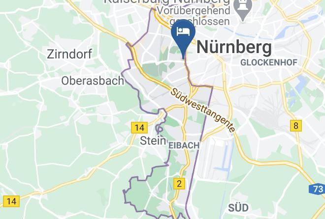 Nuremberg - Ferienwohnung Nurnberg Maps