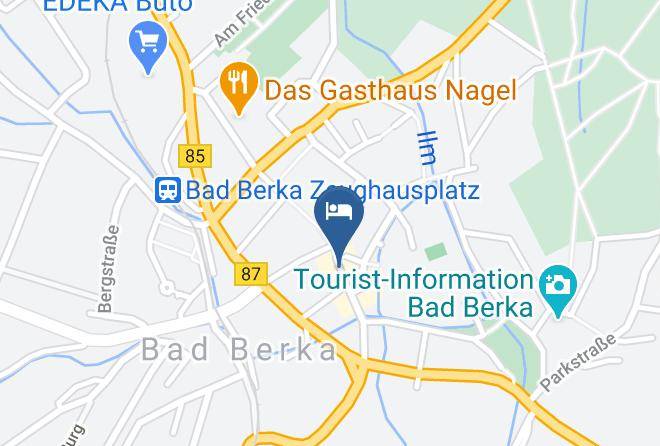 Weimarer Land - Oha Eis Cafe Bad Berka Maps