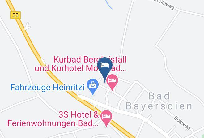 Garmisch Partenkirchen - Gastehaus Bergfrieden Maps