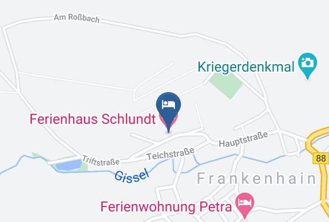 Ilm Kreis - Ferienhaus Schlundt Maps