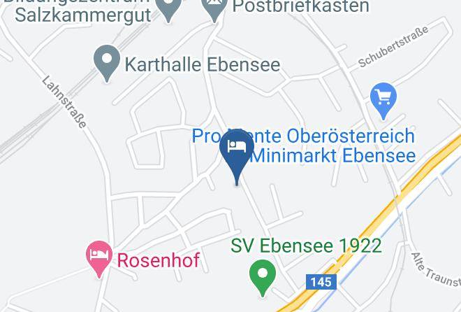 Gmunden - Ferienwohnung Piontek Maps