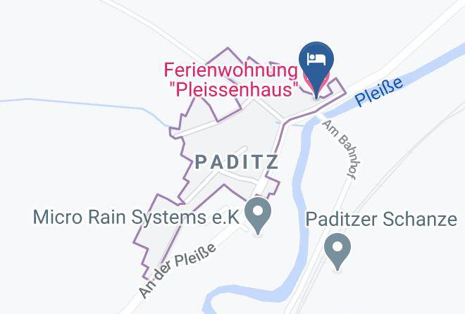 Altenburger Land - Ferienwohnung Pleissenhaus Maps