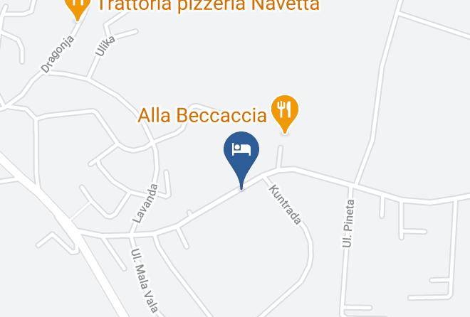 Fazana - Haus Ljiljana Maps