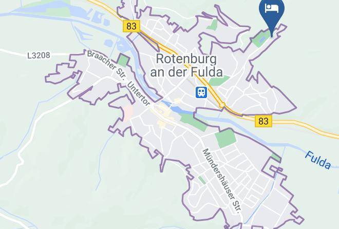 Hersfeld Rotenburg - Ferienwohnung Rhododendron Maps