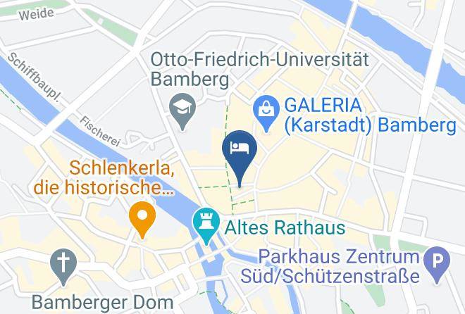 Bamberg - Ferienwohnung Rockefeller Zentrum Bamberg Maps