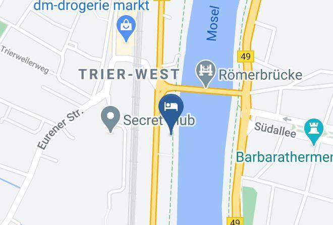 Treves - Ferienwohnung Romerbrucke Maps