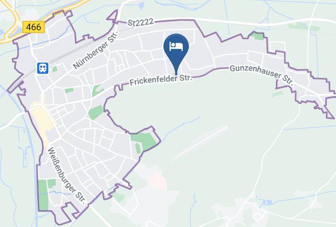 Weisenburg Gunzenhausen - Ferienwohnung Rosarium Maps