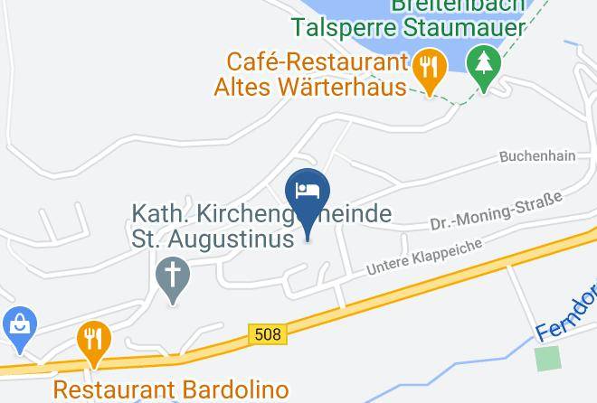 Siegen Wittgenstein - Ferienwohnung Rump Maps