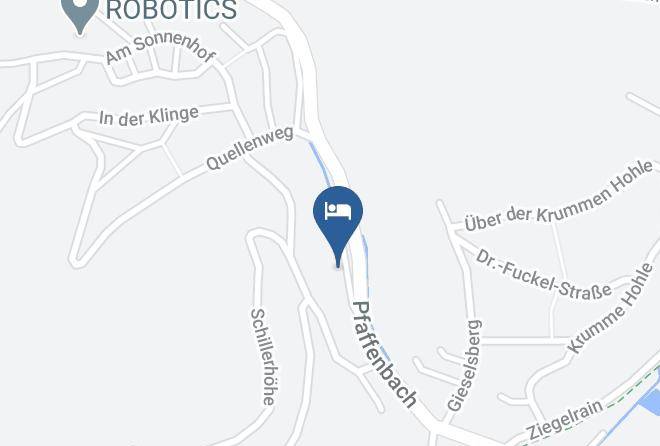 Schmalkalden Meiningen - Pension Dorfel Maps