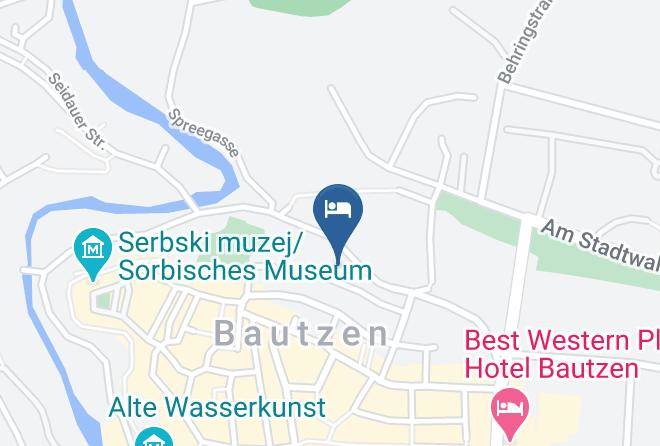 Bautzen - Djh Jugendherberge Bautzen Gerberbastei Maps