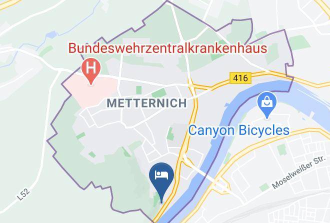 Coblenz - Ferienwohnung Schwaab Maps