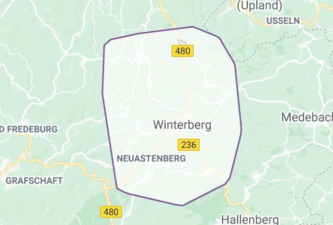 Hochsauerlandkreis - Ferienwohnung Sulk Maps