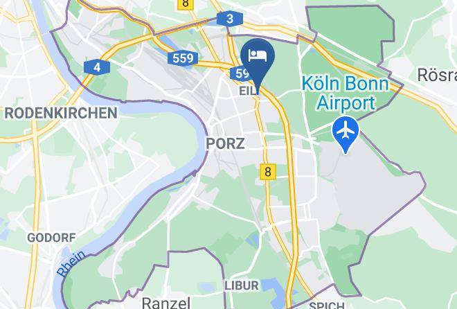 Cologne - Ferienwohnung Surova Maps