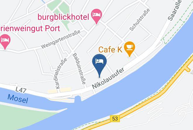 Bernkastel Wittlich - Ferienwohnung Theisen Maps