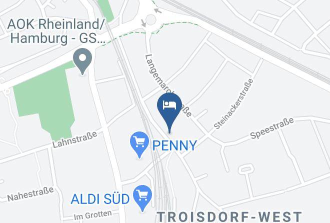 Rhein Sieg Kreis - Ferienwohnung Troisdorf Maps