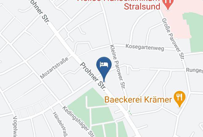 Vorpommern Rugen - Ferienwohnung Volkswerft Maps