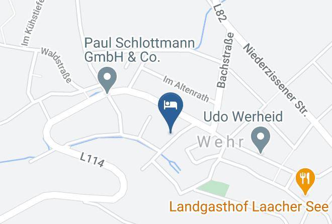 Ahrweiler - Ferienwohnung Wehrer Kessel Maps