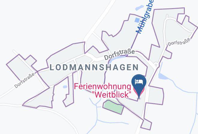 Vorpommern Greifswald - Ferienwohnung Weitblick Maps