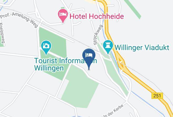 Waldeck Frankenberg - Ferienwohnung Witte Maps