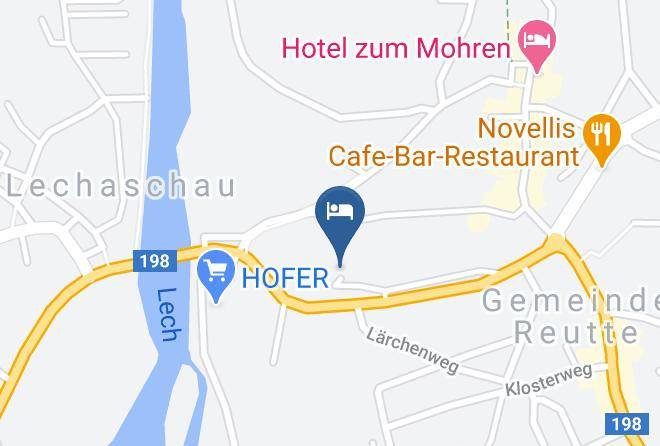 Reutte - Ferienwohnung Wolfsberg Maps