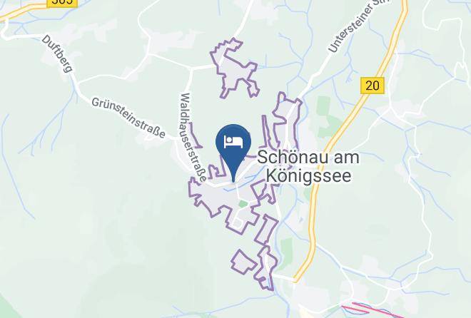 Berchtesgadener Land - Ferienwohnung Zillnhausl Maps