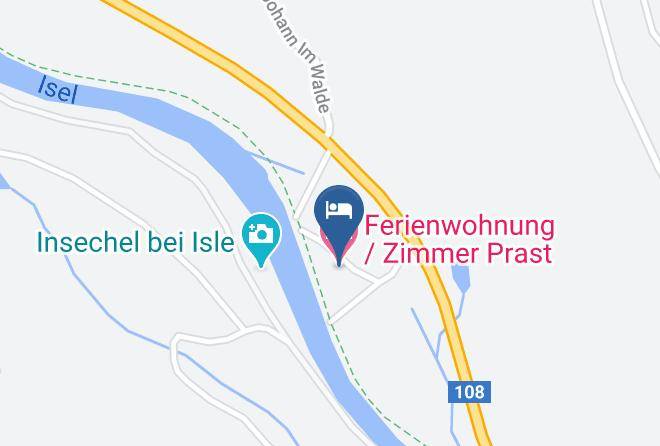 Lienz - Ferienwohnung Zimmer Prast Maps