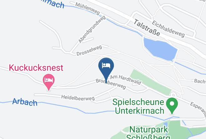 Schwarzwald Baar Kreis - Ferienwohnung Zoll Maps