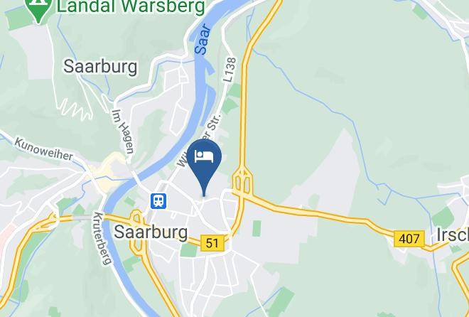 Trier Saarburg - Ferienwohnung Zuckerberg Maps
