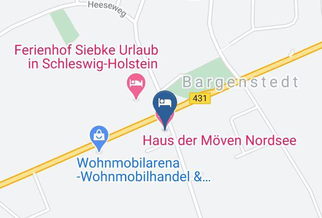 Dithmarschen - Ferienwohnung Zwergmove Maps