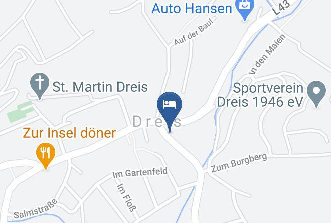 Bernkastel Wittlich - Ferienwohnung Bretz Maps