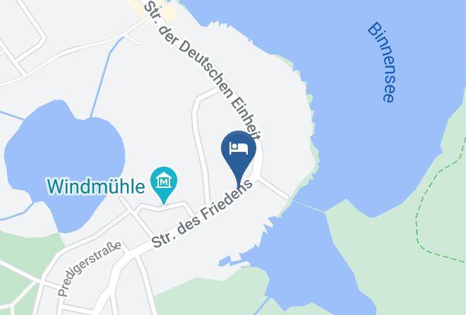 Mecklenburgische Seenplatte - Ferienwohnungen Am Bootshaus Maps