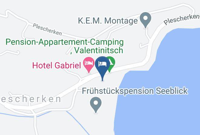 Klagenfurt Land - Ferienwohnungen Am See Haus Spitzer Maps