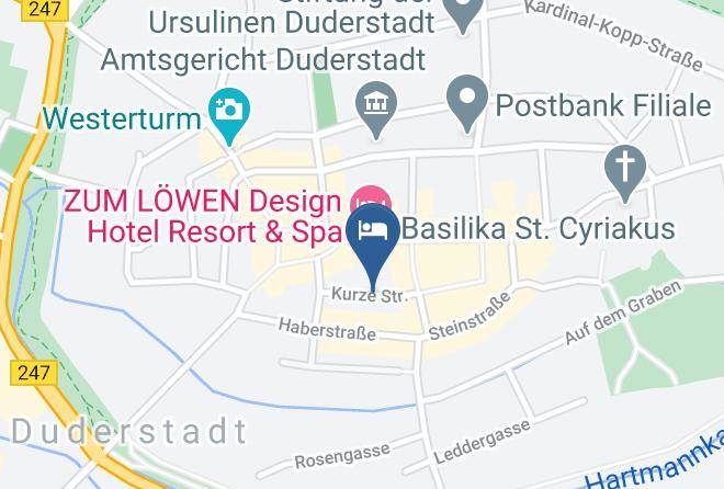 Gottingen - Ferienwohnungen Am Wall Duderstadt Maps